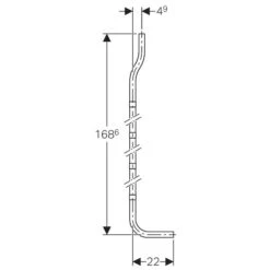 Tubulure Pour Réservoir Haut GEBERIT