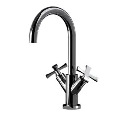 Mélangeur De Lavabo Chromé Chromé Pure