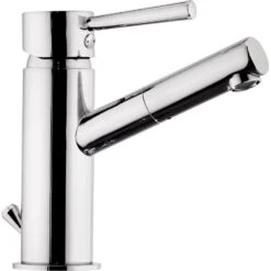 Mitigeur De Lavabo Chrome Brillant, REMER Ermesse Avec Vidage Clic Clac