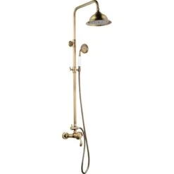 Colonne De Douche, ROUSSEAU Byron Mitigeur Vieux Bronze
