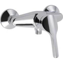 Mitigeur Mécanique Douche Chrome Brillant, LAGGI Modena