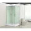 Cabine De Douche L.120 X L.90 Cm, Verre Transparent, Quad