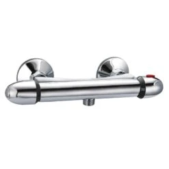 Mitigeur Thermostatique Chrome Chromé, ESSEBAGNO Simpli