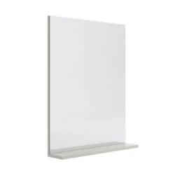 Miroir Avec Tablette Grège, L. 60.0 Cm Opale