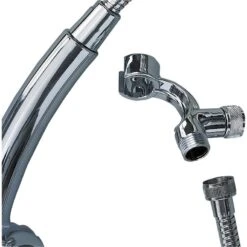 Support Mural Douchette, Chrome, VALENTIN