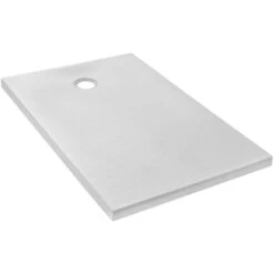Receveur De Douche Extraplat, Acrylique, Blanc Pierre L.100 X L.80 Cm, Ipso -Bain Fournitures Magasin 3 46