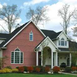 Plaquette De Parement Béton Effet Briquette Rouge Noir Piana Extérieur