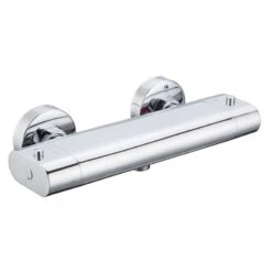 Mitigeur Thermostatique Douche Chrome Chromé, ROUSSEAU Matcha