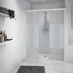 Douche Neo, Avec Receveur Kioto2 Blanc 90X180 Cm