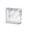 Brique De Verre, Transparent Ondulé Brillant
