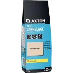 Joint Poudre Carrelage Et Mosaïque AXTON Beige 1 Kg, 2 M²