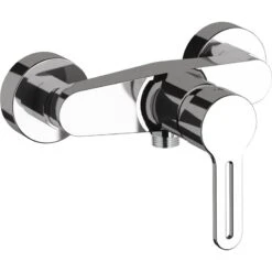 Mitigeur Mécanique Douche Chrome Brillant, LAGGI Ispica