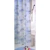 Rideau De Douche En Plastique L.180 X H.200 Cm Bleu, Anita SENSEA