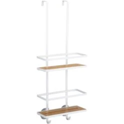 Etagère De Bain / Douche à Suspendre, Blanc, Stockholm