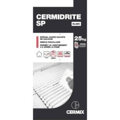 Mortier Colle, Poudre Blanc 25 Kg