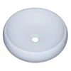 Vasque à Poser Résine De Synthèse Diam.40 Cm Blanc Moon 40