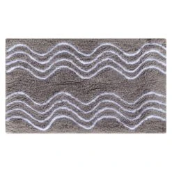 Tapis De Bain L.50 X L.80 Cm Fossil N°3, Waves SENSEA