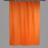 Rideau De Douche En Plastique Orange L.180 X H.200 Cm, Joy SENSEA