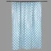 Rideau De Douche En Plastique Bleu Baltique N°3 L.180 X H.200 Cm, Corolle SENSEA