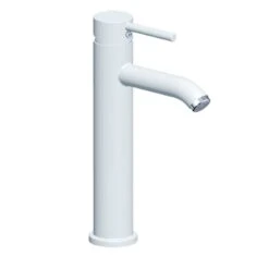 Mitigeur De Lavabo Blanc, SENSEA Mia