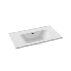 Meuble Simple Vasque L.80 X H.84 X P.45.2 Cm, Blanc, Opale -Bain Fournitures Magasin 77922614 4 0 5460176 v 000100000000