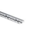 Listel Mur Et Sol Argent Brillant Aluminium L.250 Cm X Ep.10 Mm