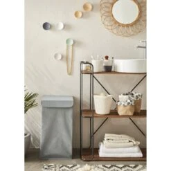 Panier En Coton Blanc Et Or, Mini Cordou -Bain Fournitures Magasin 80098774 3 0 5898887 v 000000000000