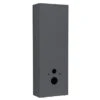 Coffrage Pour WC Suspendu L.45.5 X H.130.6 X P.24 Cm Gris, SENSEA Remix