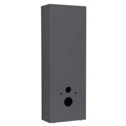 Coffrage Pour WC Suspendu L.45.5 X H.130.6 X P.24 Cm Gris, SENSEA Remix