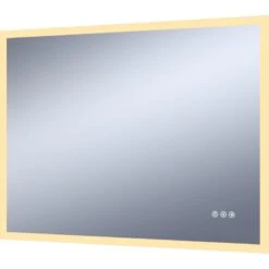 Miroir Lumineux Avec éclairage Intégré, L.90 X H.70 Cm Remelio
