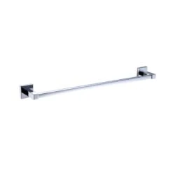 Porte-serviettes 1 Barre Fixe Quaddro Chrome