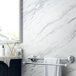 Porte-serviettes 2 Barres Fixes Dublin Chrome