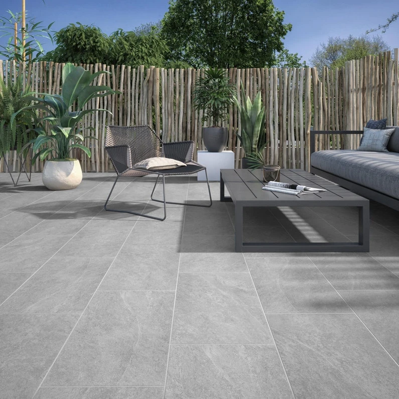 Carrelage Sol Et Mur Forte Effet Pierre Gris Clair Quartzite L.30 X L.60.4 Cm 1 Carrelage Sol Et Mur Forte Effet Pierre Gris Clair Quartzite L.30 X L.60.4 Cm