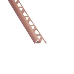 Quart-de-rond Mur Et Sol Cuivre Mat Aluminium L.250 Cm X Ep.8 Mm