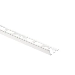 Equerre De Finition Carrelage Mur Et Sol Gris Brillant Aluminium L.250 CmxEp.8mm