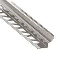 Quart-de-rond Mur Et Sol Brillant Inox L.250 Cm X Ep.12 Mm