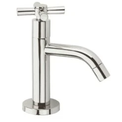 Robinet De Lave-mains Eau Froide Chromé Brillant LAGGI Scop