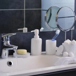 Boîte à Coton Line, White N°0