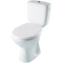 Pack WC à Poser Sortie Horizontale, Ouvert, SENSEA Essential