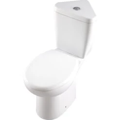 Pack WC à Poser Sortie Horizontale, Fermé Angle