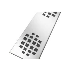 Grille Inox De Finition Douche, L.64.5 X L.5 Cm, GSICAN70M, NICOLL