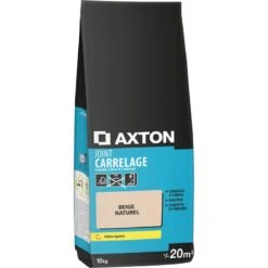 Joint Poudre Carrelage Et Mosaïque AXTON Beige 10 Kg, 20 M²