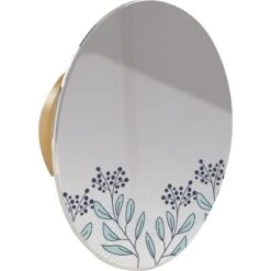 Patère 1 Tête Bleu Miroir Myrth