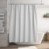 Rideau De Douche En Peva Smoke N°6 L.180 X H.200 Cm, Essential SENSEA