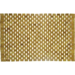 Tapis De Bain L.50 X L.80 Cm Marron, Borneo SENSEA