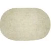 Tapis De Bain L.40 X L.60 Cm Beige, Oval