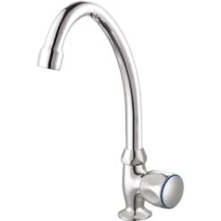 Robinet De Lave-mains Mitigeur Chromé Brillant ROUSSEAU Standard Haut