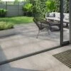 Carrelage Sol Extérieur Forte Effet Béton Gris Alma L.60 X L.60 Cm