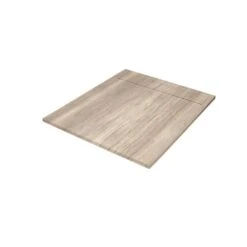 Receveur De Douche Résine L.100 X L.100 Cm Travertin Neo