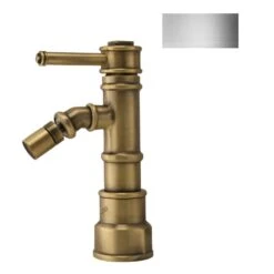 Mitigeur De Bidet Chromé Brossé, MARTI 1921 Loft